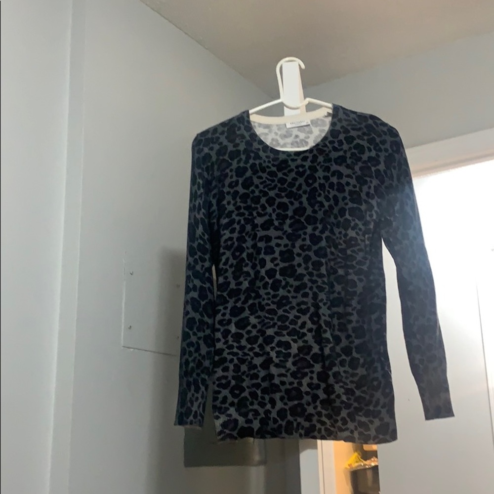 Equipment Leopard Print Sweater